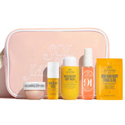 Sol De Janeiro Bag With 4 Products : Lip Balm, Shower Gel, Perfume mist 91,Rosa Charmosa Cream 91