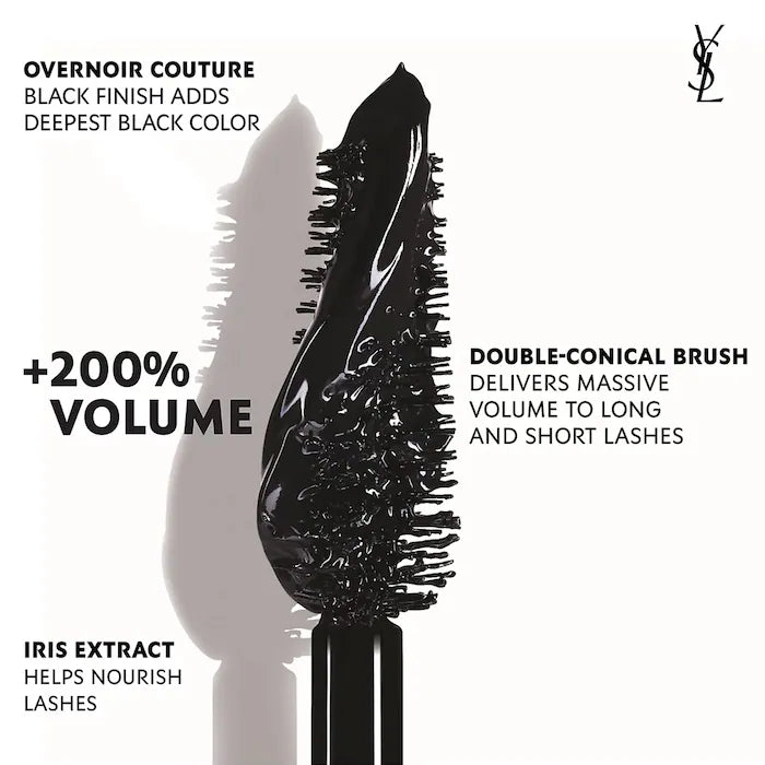 Yves Saint Laurent 
Mini Lash Clash Extreme Volume Mascara-Color: 01 Noir - deep black Small size