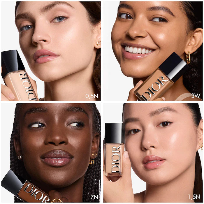 DIOR 
Forever Skin Glow Liquid Foundation 24HR WearColor: 1.5N Neutral - light skin with neutral tones 30ml