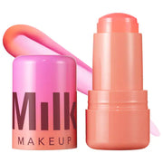 MILK MAKEUP 
Cooling Water Jelly Tint Lip + Cheek Blush Stain.  Color: Phreeze - pH-adaptive pink
