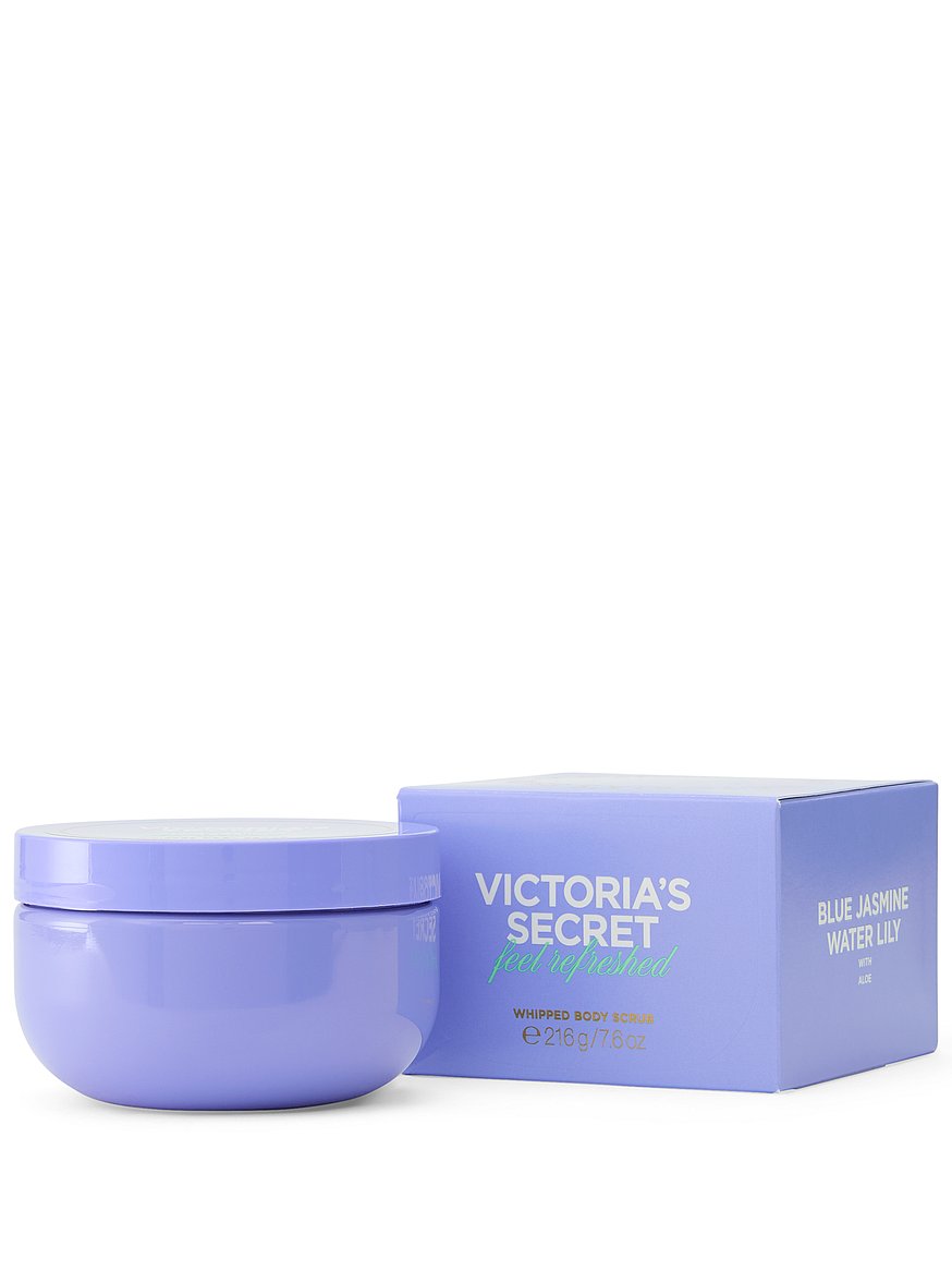 VICTORIA SECRET Blue Jasmine Water Lily Whipped Body Scrub-216g
