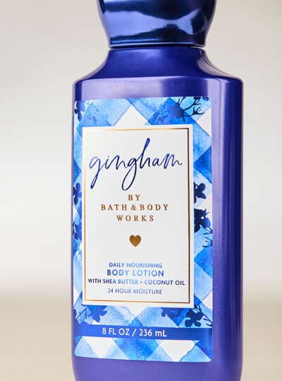 BATH & BODY WORKS Gingham 236Ml
Daily Nourishing Body Lotion