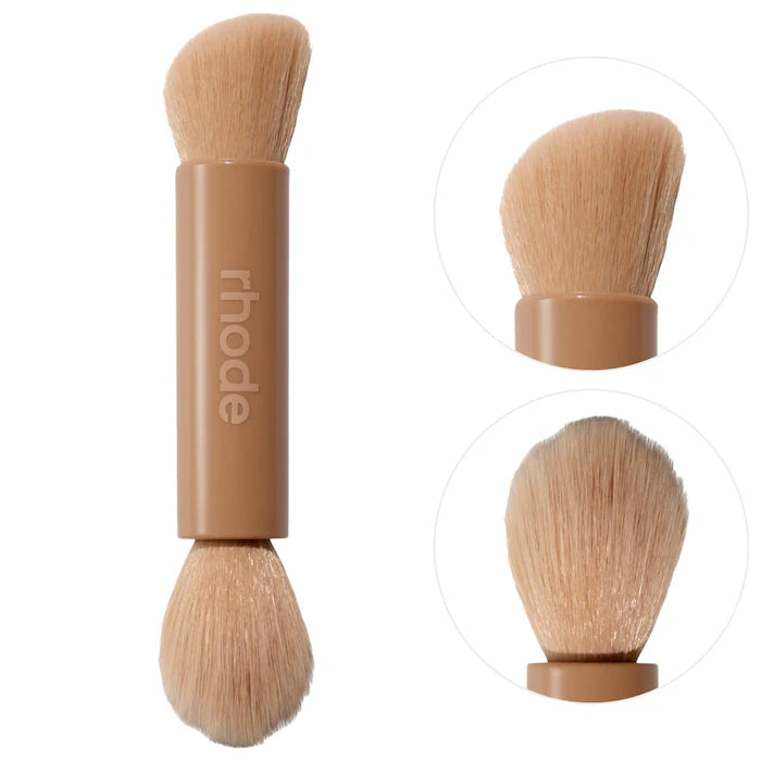rhode 
Pocket Brush Double-Ended Makeup Brush