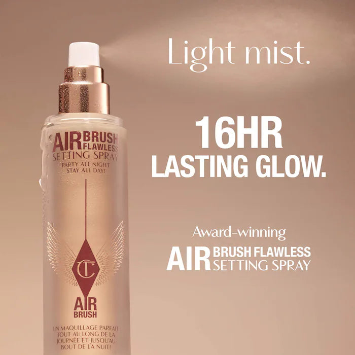 Charlotte Tilbury 
Airbrush Flawless Hydrating & Waterproof Setting Spray size 100mL