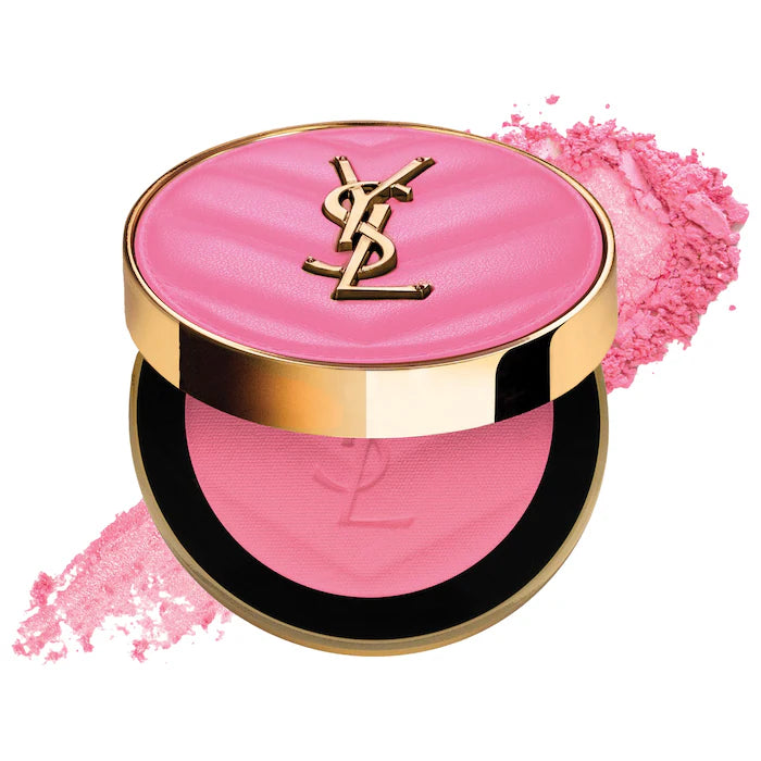 Yves Saint Laurent 
Make Me Blush 24H Buildable Powder Blush. Color: 87 Pink Voltage - cool vibrant pink matte