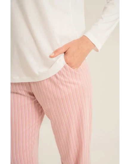Pierre Cardian Long Sleeve Cotton Pajama Set