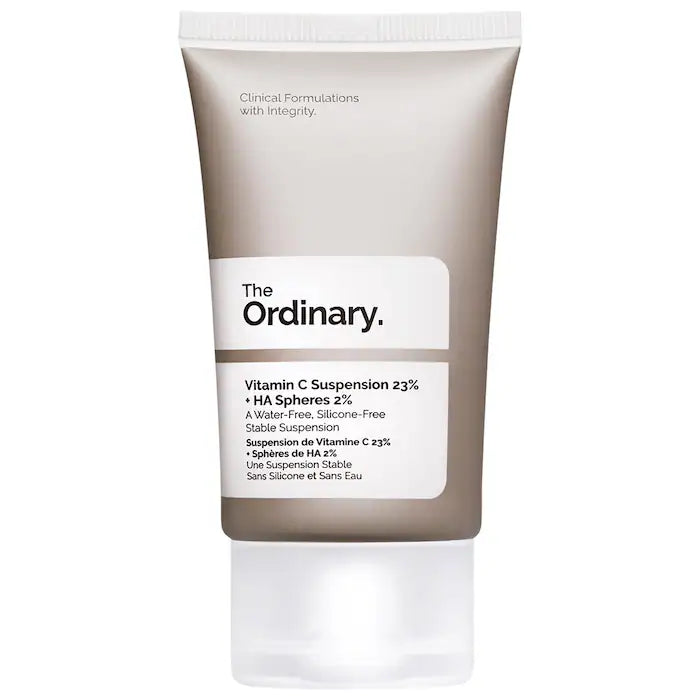 The Ordinary 
Vitamin C Suspension 23% + HA Spheres 2% Serum with Pure L-Ascorbic Acid-30ml