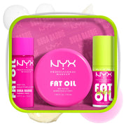FAT OIL LIP & BODY KIT SUGA BADDIE
3-piece vanilla body care set for baddies on the go