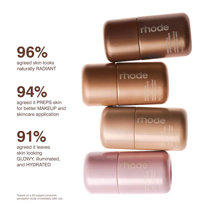 rhode 
Highlight Milk Multipurpose Luminizer Color: 03 - pearly warm bronze