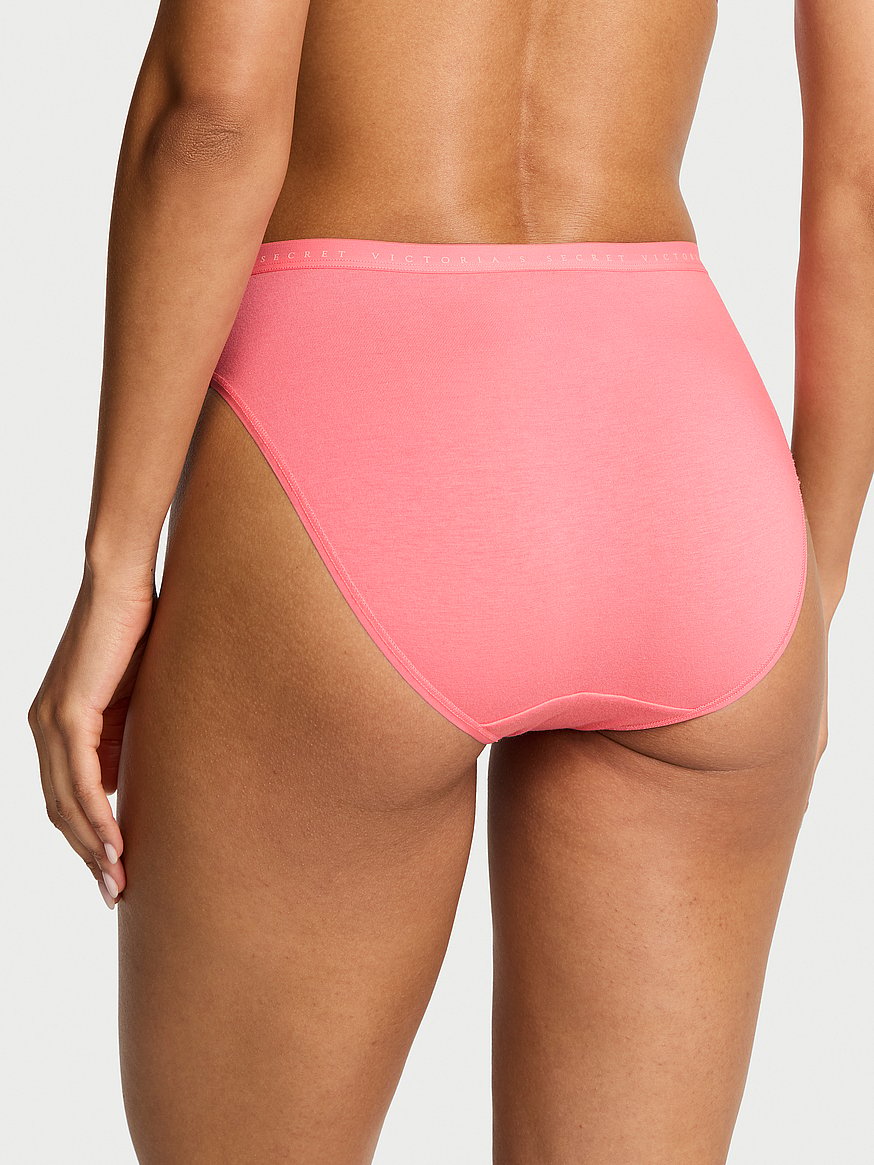 Victoria's Secret
Stretch Cotton High-Leg Brief Panty-Size: Small