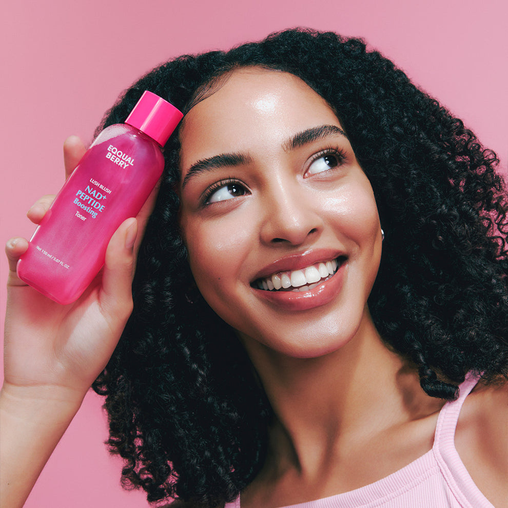 EQQUALBERRY NAD+ Peptide Boosting Toner
The First Step to Wake Up Skin Energy