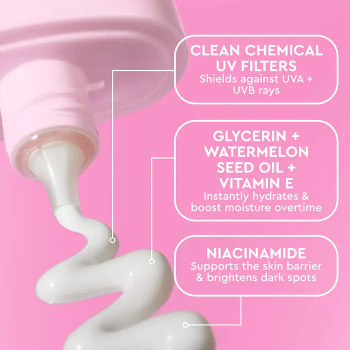 Glow Recipe 
Dew Shield SPF 30 Hydrating Fluid Sunscreen-50ml