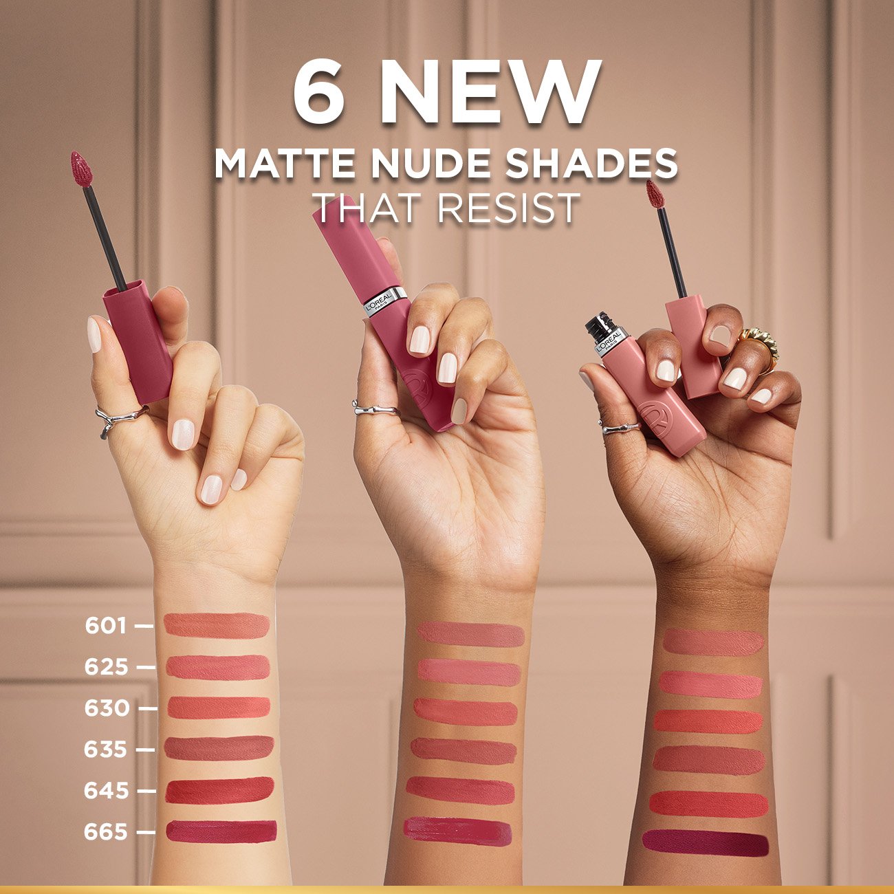 Loreal MATTE LIPSTICK -635 Worth it medium