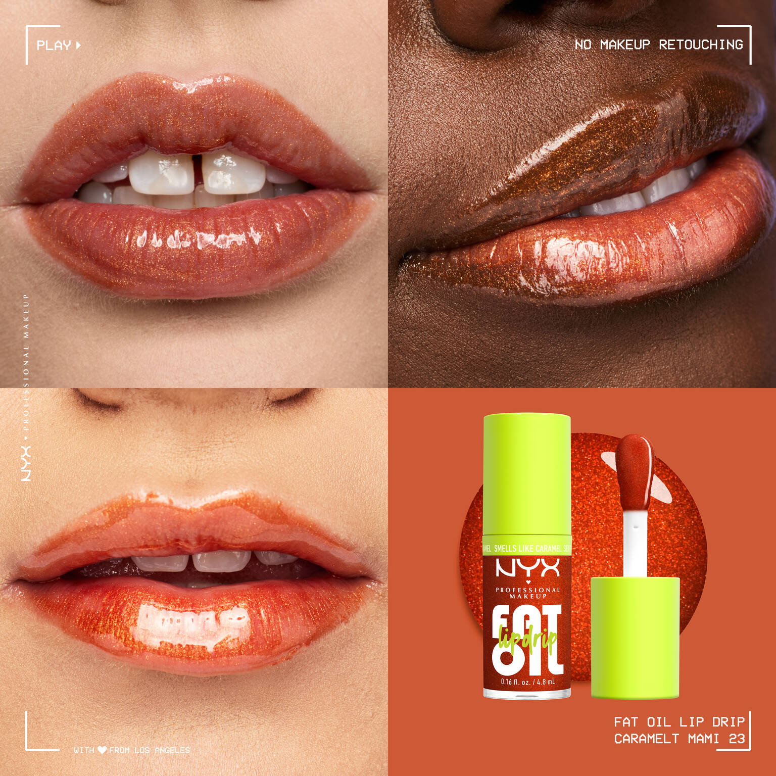 NYX FAT OIL LIP & BODY KIT CARAMELT MAMI
3-piece caramel body care set for baddies on the go