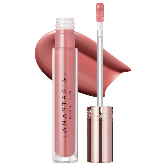 Anastasia Beverly Hills 
Universal Luminous Tinted Lip Gloss Color: Sun Baked - midtone mauvy pink small size