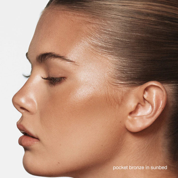 rhode 
Pocket Bronze Long-Wearing Cream Bronzer Color: sunbed - light-medium to medium with a neutral