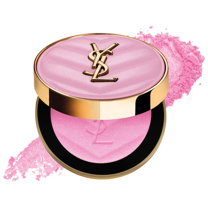 Yves Saint Laurent 
Make Me Blush 24H Buildable Powder Blush. Color: 42 Babydoll Pink - cool baby pink satin