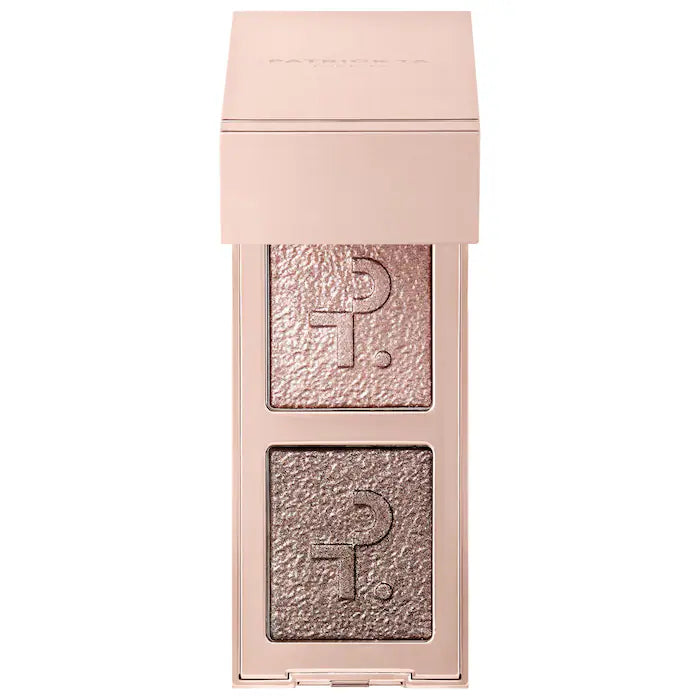 PATRICK TA 
Major Dimension Eye Illusion Eyeshadow Duo Color: Always On Your Mind - slate sparkle
