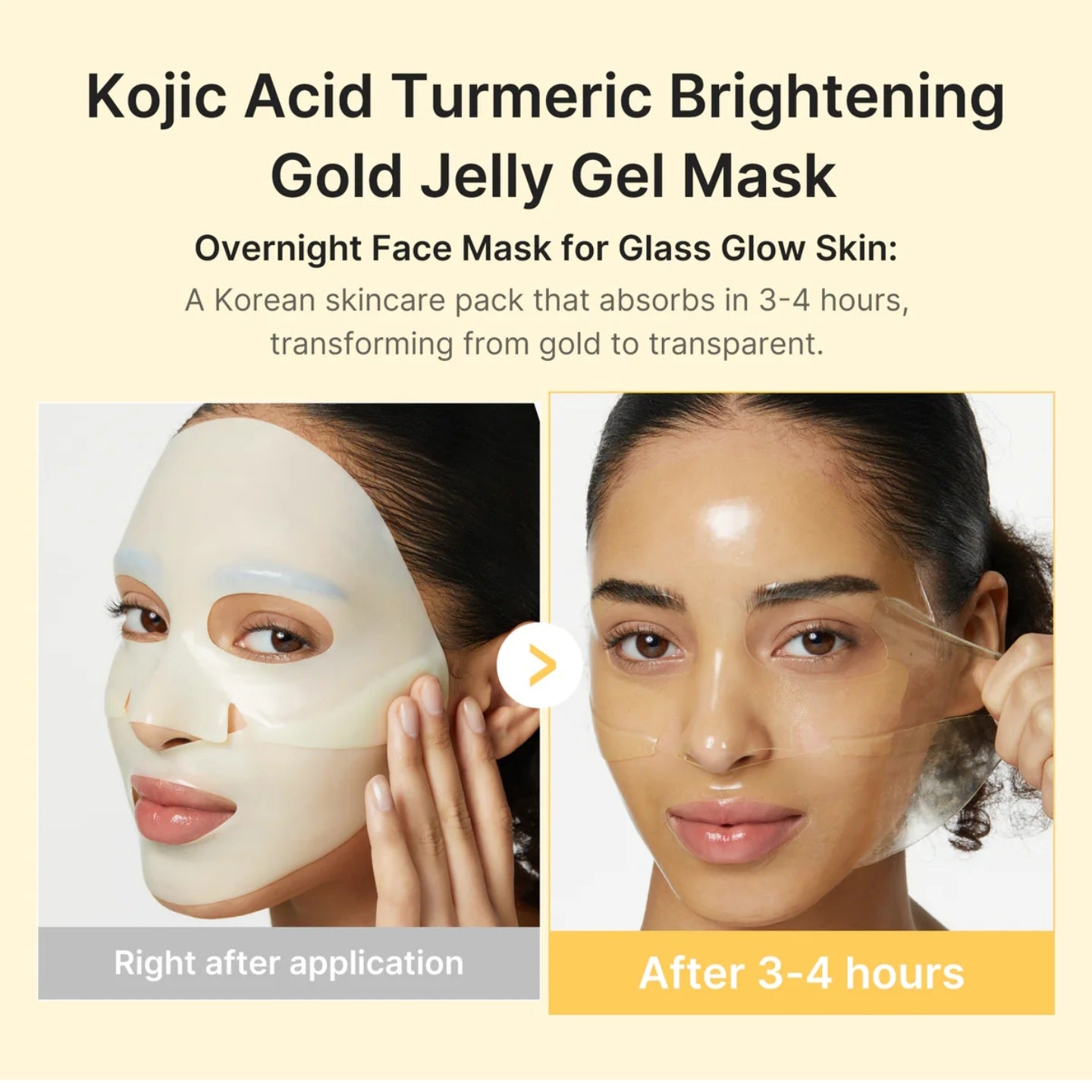 Medicube Kojic Acid & Turmeric Brightening Gel Mask