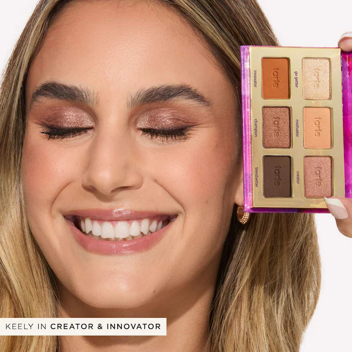 tarte 
mini tartelette™ in bloom Amazonian clay neutral eyeshadow palette