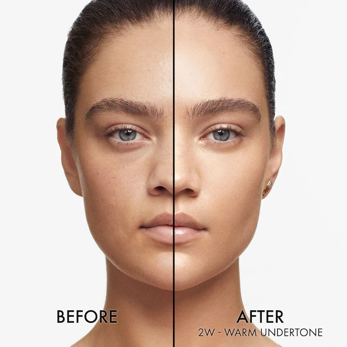 DIOR 
Forever Skin Glow Liquid Foundation 24HR Wear Color: 2W Warm - light skin with warm tones