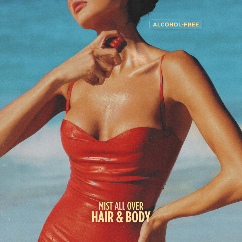 GISOU Honey Infused Hair & Body Mist-GLAZED CHERRY -100mL