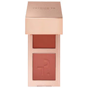 PATRICK TA 
Mini Major Headlines Double-Take Crème & Powder Blush Duo Color: She's Blushing - dusty roseNew