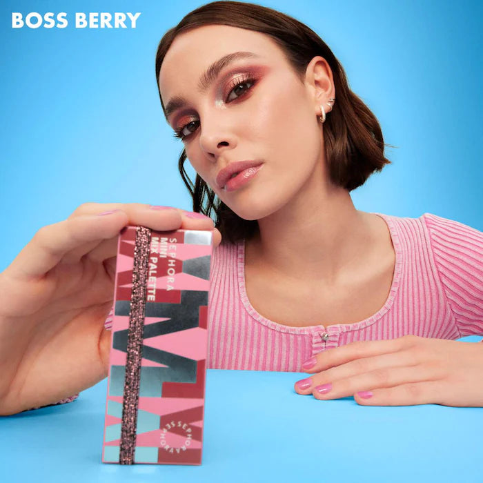 SEPHORA COLLECTION 
Mini Mix Eyeshadow PaletteColor: Boss Berry
