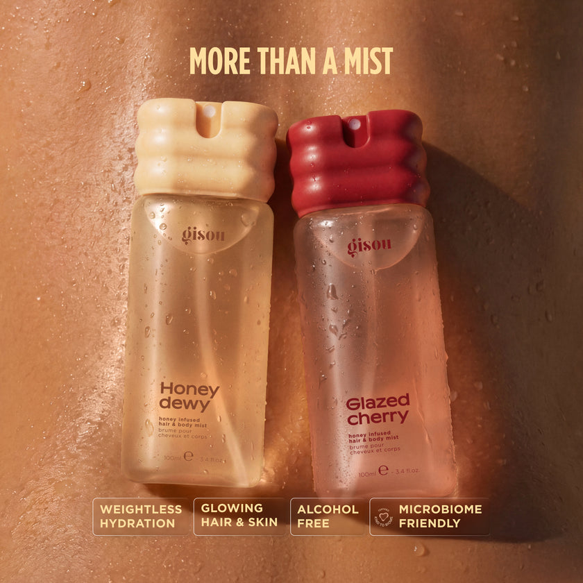 GISOU Honey Infused Hair & Body Mist-GLAZED CHERRY -100mL