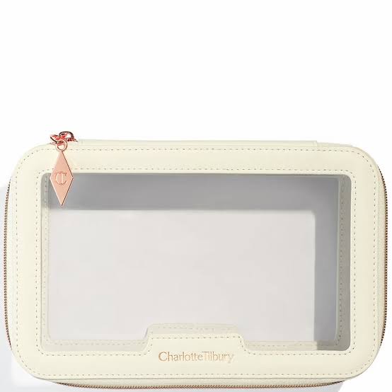 CHARLOTTE TILBURY MAKEUP BAG-color: White