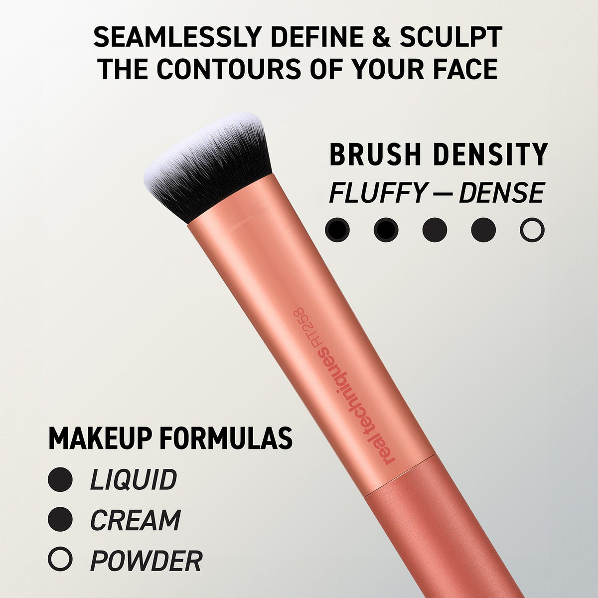 REAL TECHNIQUE Face Base Makeup Brush SetThe Real Techniques Face Base Set includes 4 face makeup brushes designed to stipple, blend and buff makeup for a seamless base.