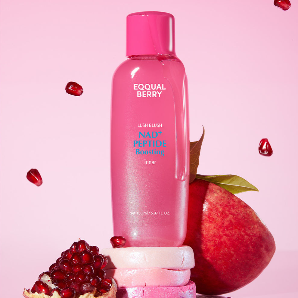 EQQUALBERRY NAD+ Peptide Boosting Toner
The First Step to Wake Up Skin Energy