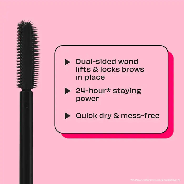 Benefit Cosmetics 
24-HR Brow Setter Clear Brow Gel with Lamination Effect-7ml