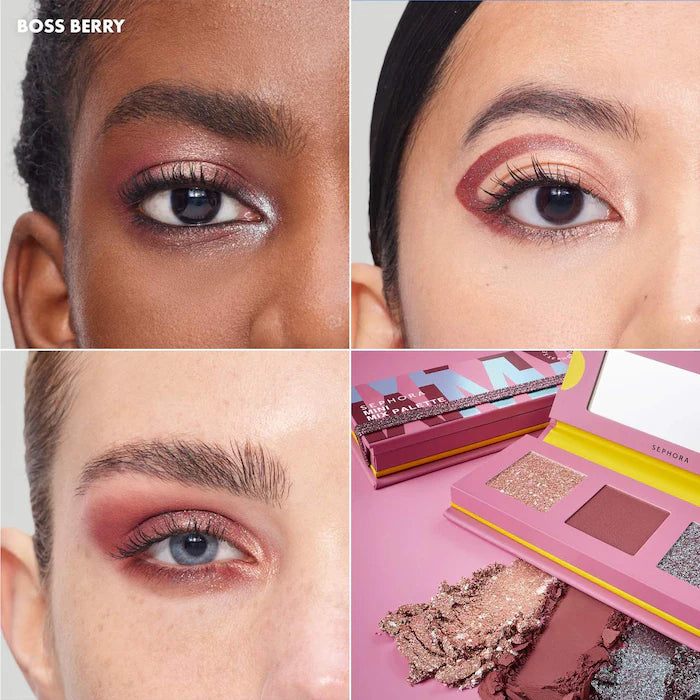 SEPHORA COLLECTION 
Mini Mix Eyeshadow PaletteColor: Boss Berry