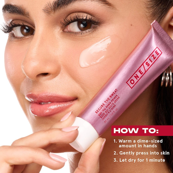 ONE/SIZE by Patrick Starrr 
Secure The Sweat Waterproof Mattifying Primer