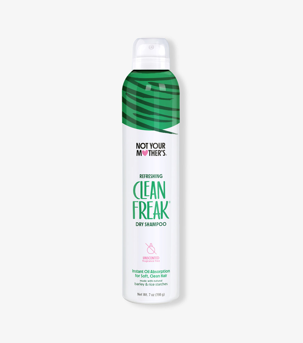 NOT YOUR MOTHER'S Clean Freak
Unscented Dry Shampoo

Refreshing