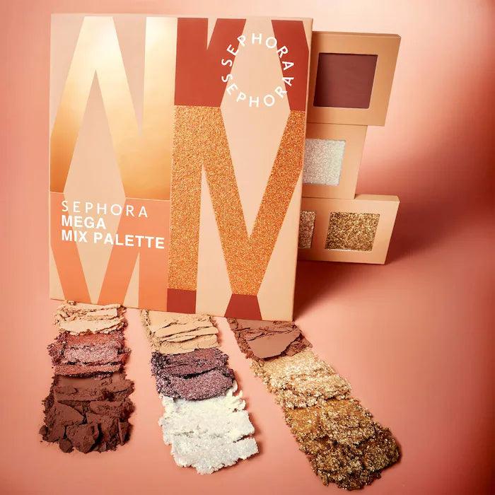 SEPHORA COLLECTION 
Mega Mix Eyeshadow Palette Color: Fiery Warm Nude