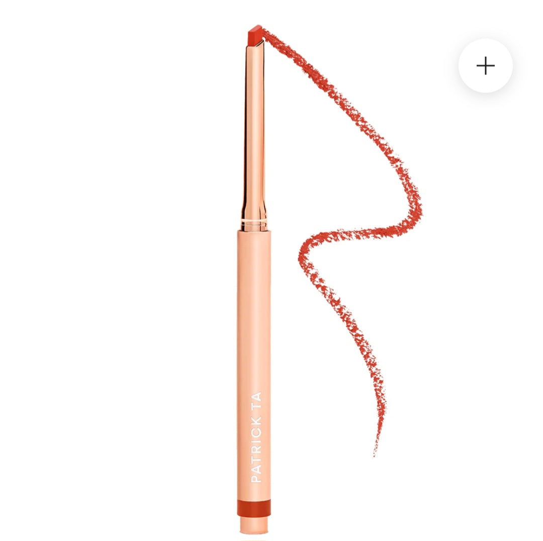 PATRIC TA  LIP CRAYON -SHE'S NOT FROM HERE orange red