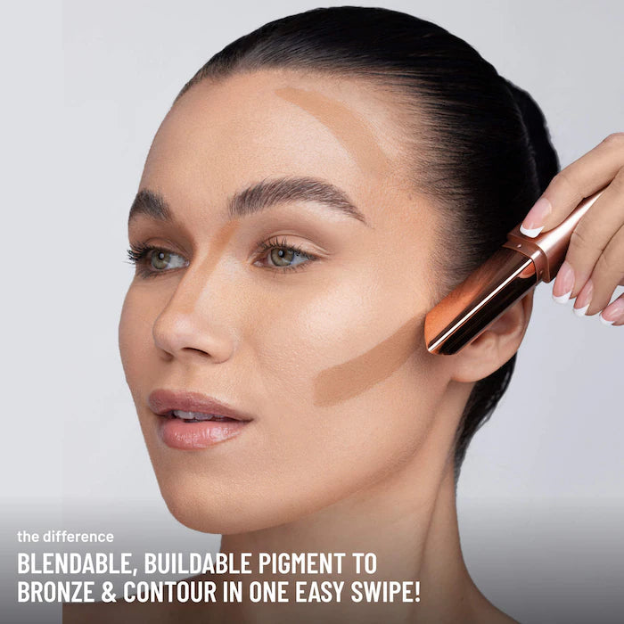 LYS Beauty 
No Limits Cream Bronzer and Contour Stick Color: Honest - warm undertone, natural finish for medium to tan skin tones