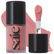 Saie 
Mini Dew Blush Liquid Cream Blush.                Color: Lady - Nude Mauve
