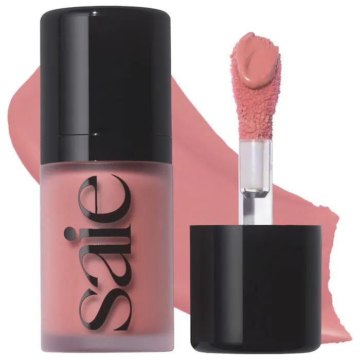 Saie 
Mini Dew Blush Liquid Cream Blush.                Color: Lady - Nude Mauve