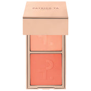 PATRICK TA 
Major Headlines Transition Blurring Under Eye Blush Duo Color: Did You Notice - peachNew