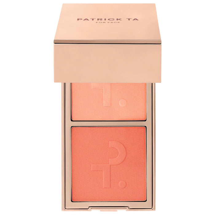 PATRICK TA 
Major Headlines Transition Blurring Under Eye Blush Duo Color: Did You Notice - peachNew