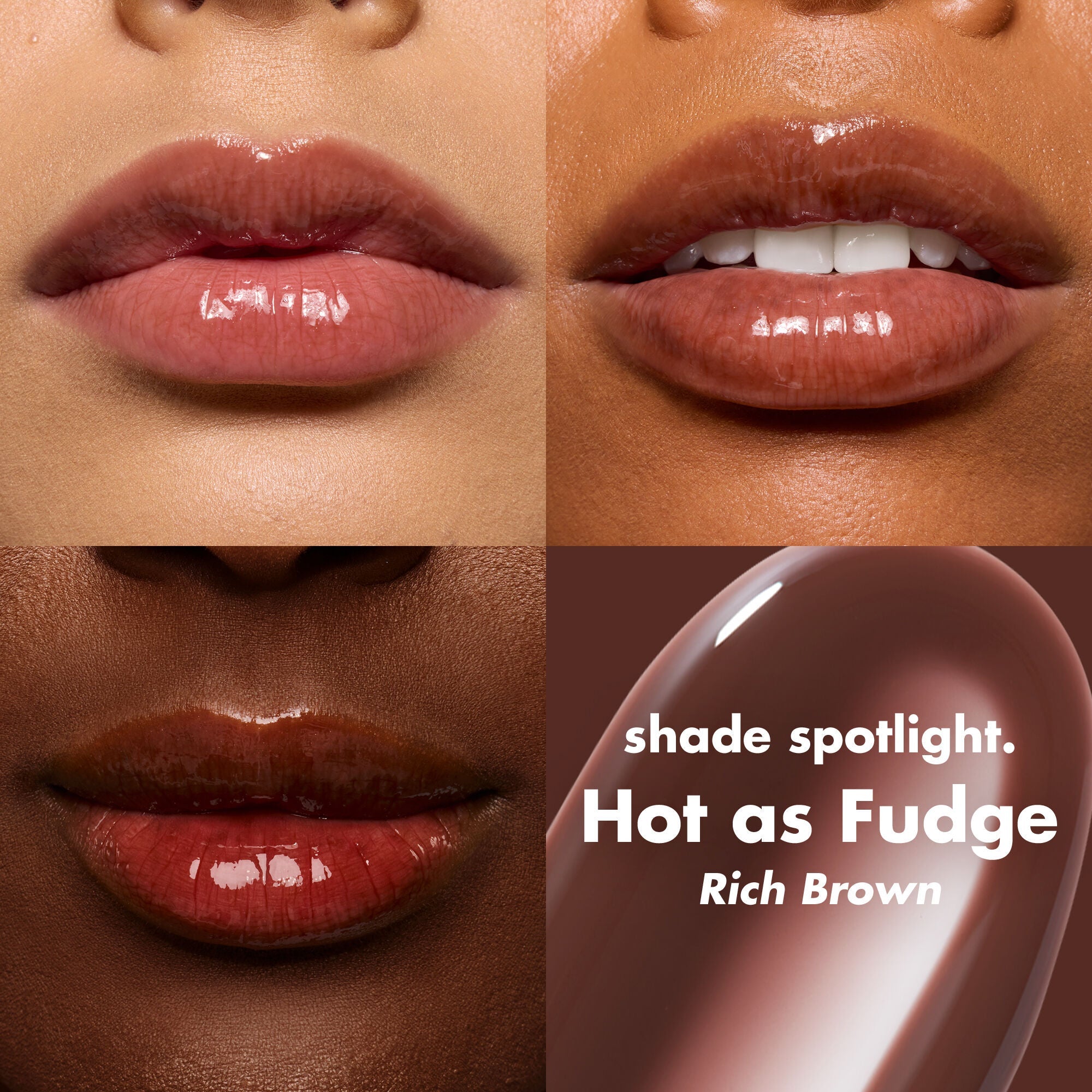 ELF Glow Reviver Lip Oil_ Hot as Fudge rich brown