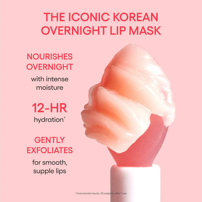 LANEIGE 
Lip Sleeping Mask – Intense Hydration Lip Treatment with Vitamin CColor: Acai Mango Smoothie - Juicy and tart