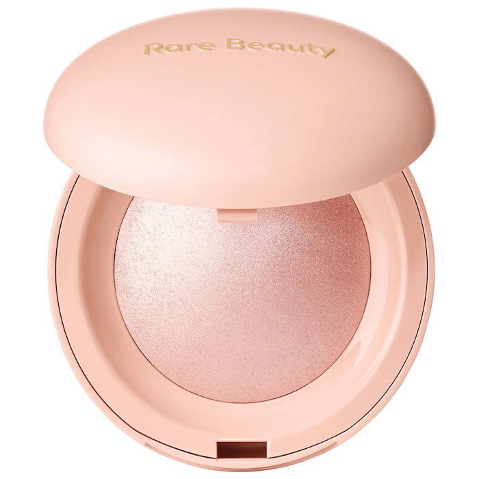 Rare Beauty by Selena Gomez 
Positive Light Silky Touch Highlighter Color: Mesmerize - rose bronze