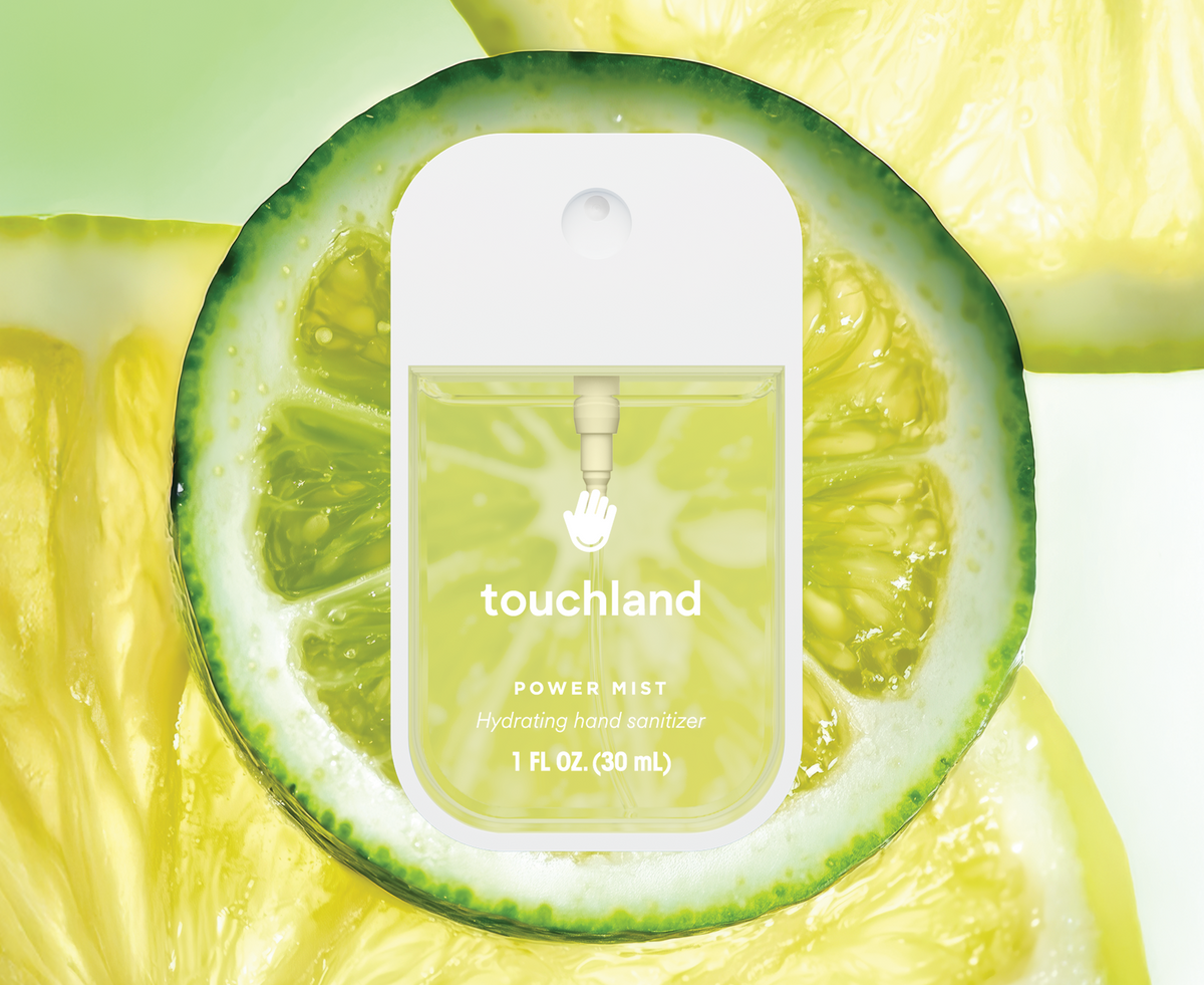 TOUCH LAND Lemon Lime Spritz
Power Mist Hand Sanitizer