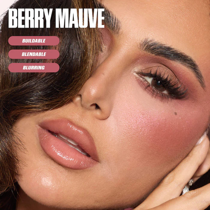 HUDA BEAUTY 
Blush Filter Soft Glow Liquid Blush Color: Strawberry Latte - mocha mauve