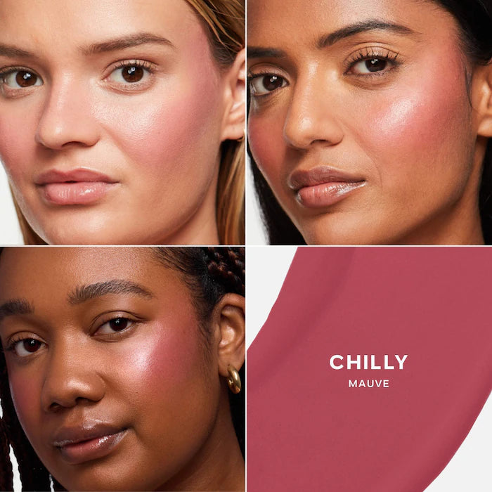 Saie Mini Dew Blush Liquid Cream Blush-chilly