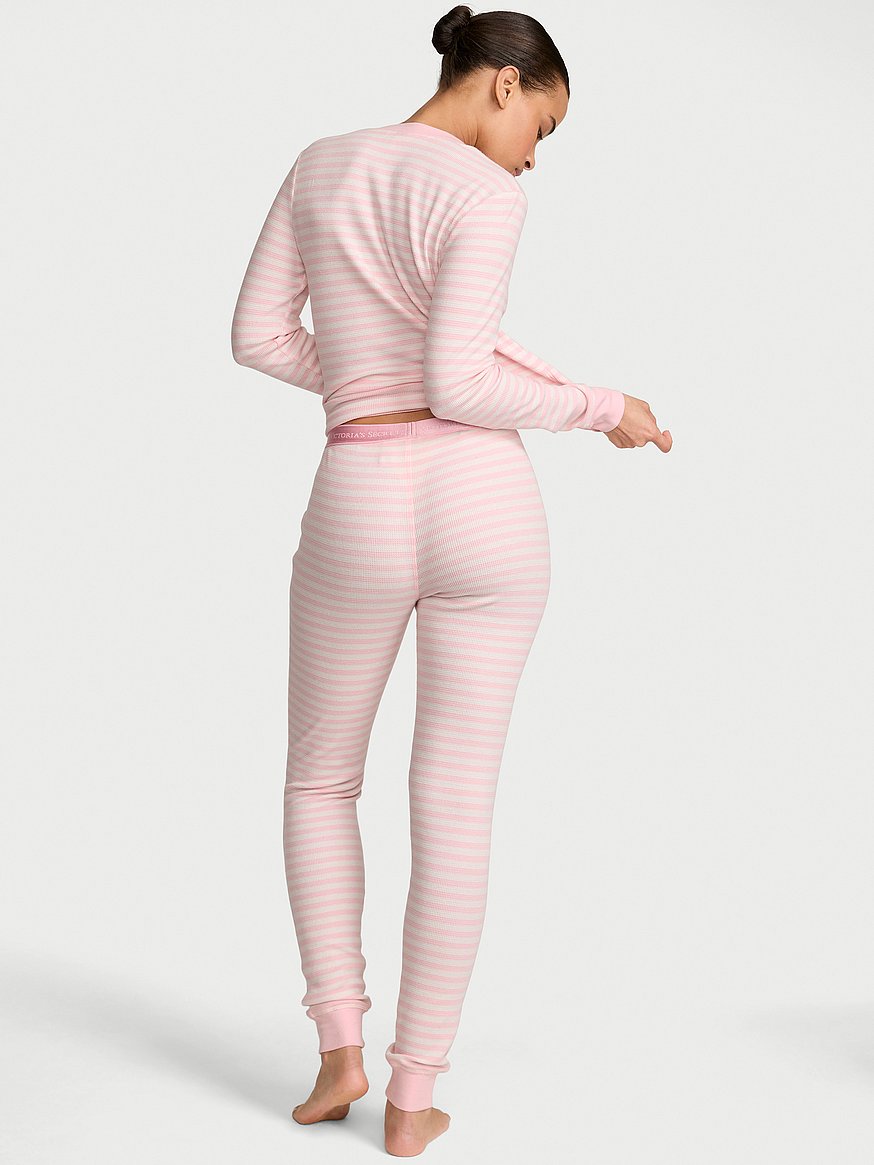 Victoria's Secret
Soft Thermal Henley Long Pajama Set